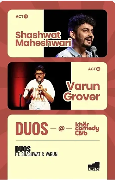 DUOS ft. Shashwat Maheshwari and Varun Grover