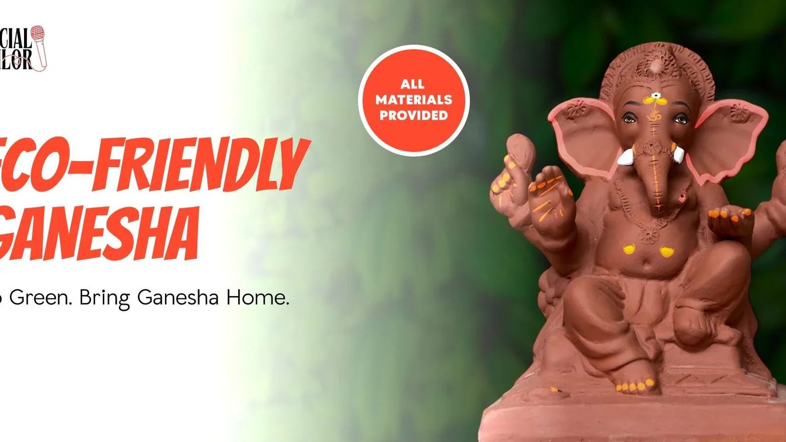 Eco-Friendly Ganesha - Delhi NCR