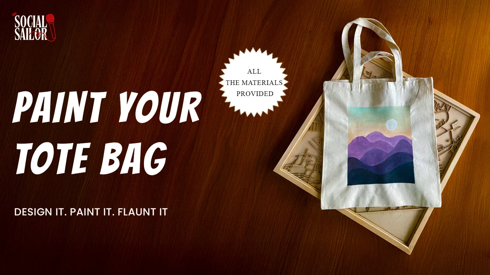 Paint Your Tote Bag - Bangalore