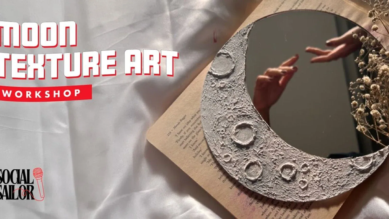 Moon Texture Art Workshop - Delhi NCR