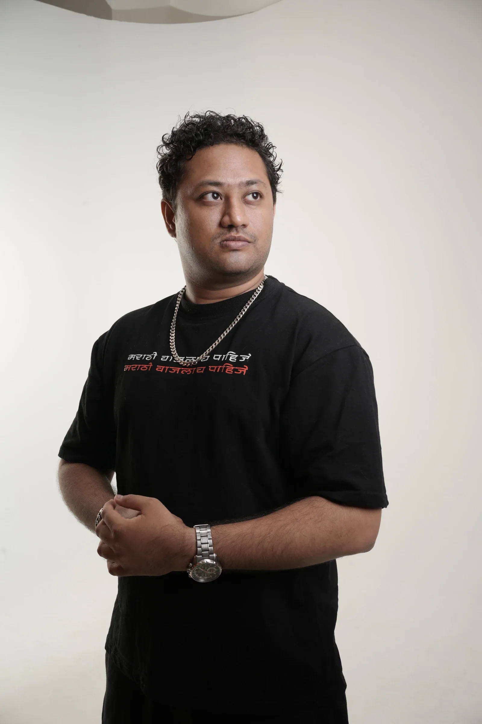 Kratex, also known as Krunal Ghorpade, in an official artist portrait.