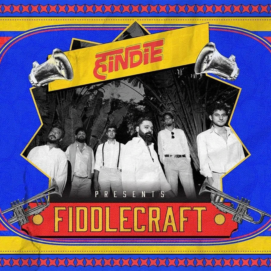 Pune indie-pop band Fiddlecraft in the official Hindie event artwork.