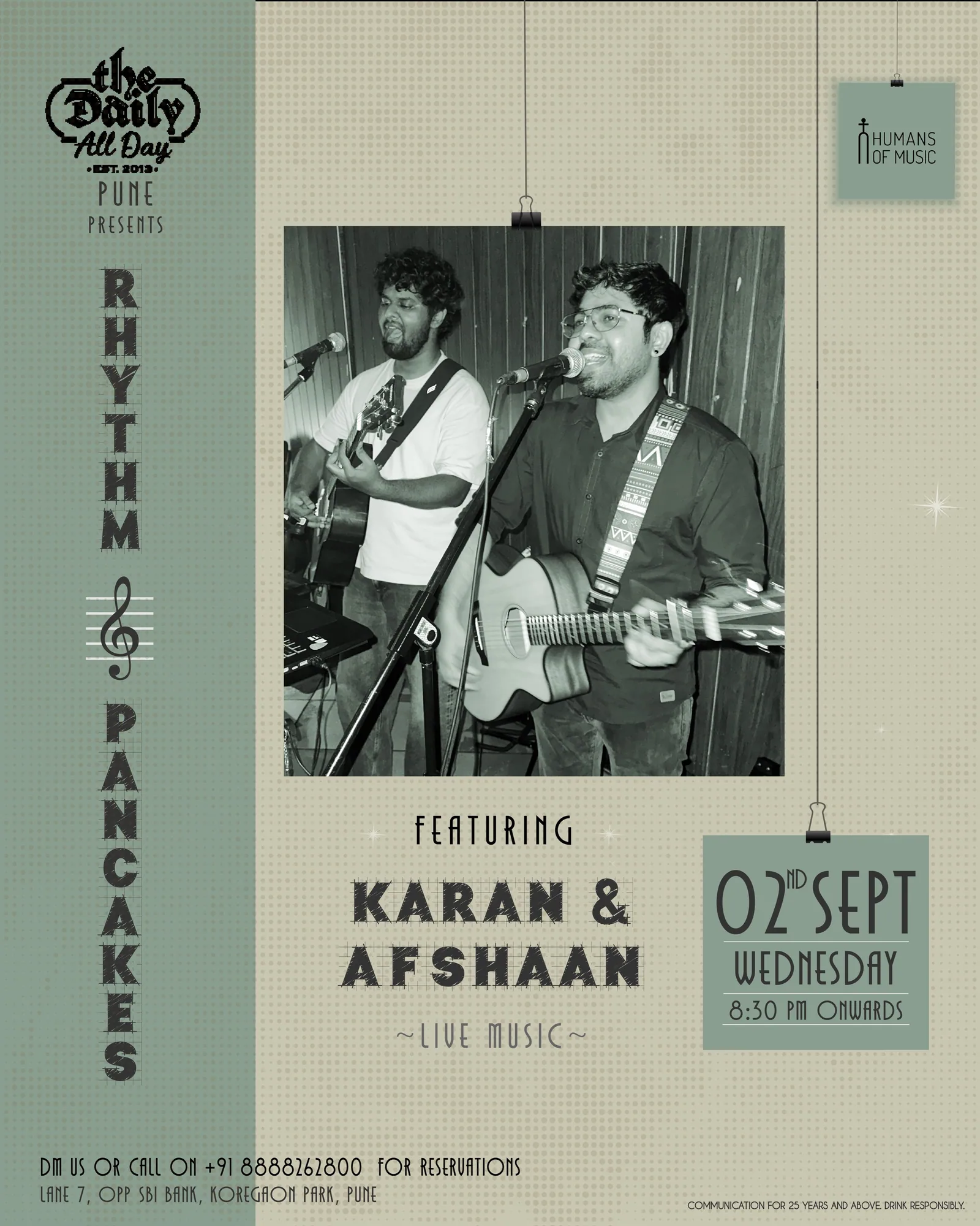 Karan & Afshaan Live at The Daily All Day Pune