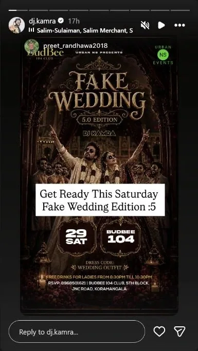 Fake Wedding 5.0 featuring DJ Kamra